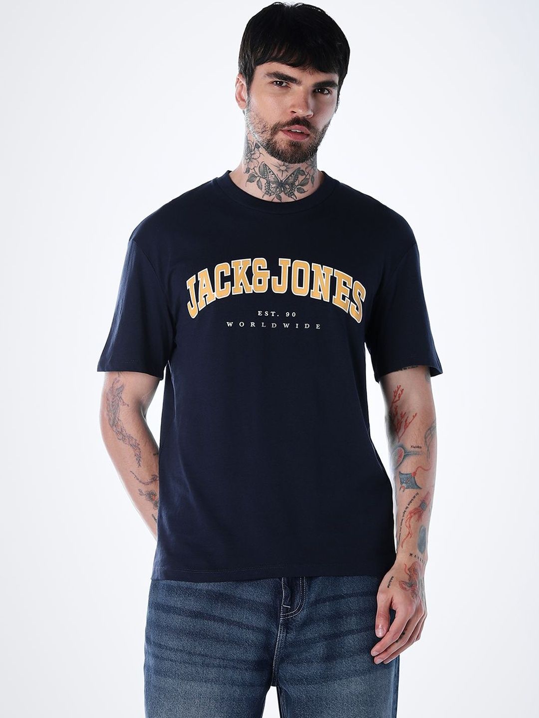 Brand Logo Printed T-shirt