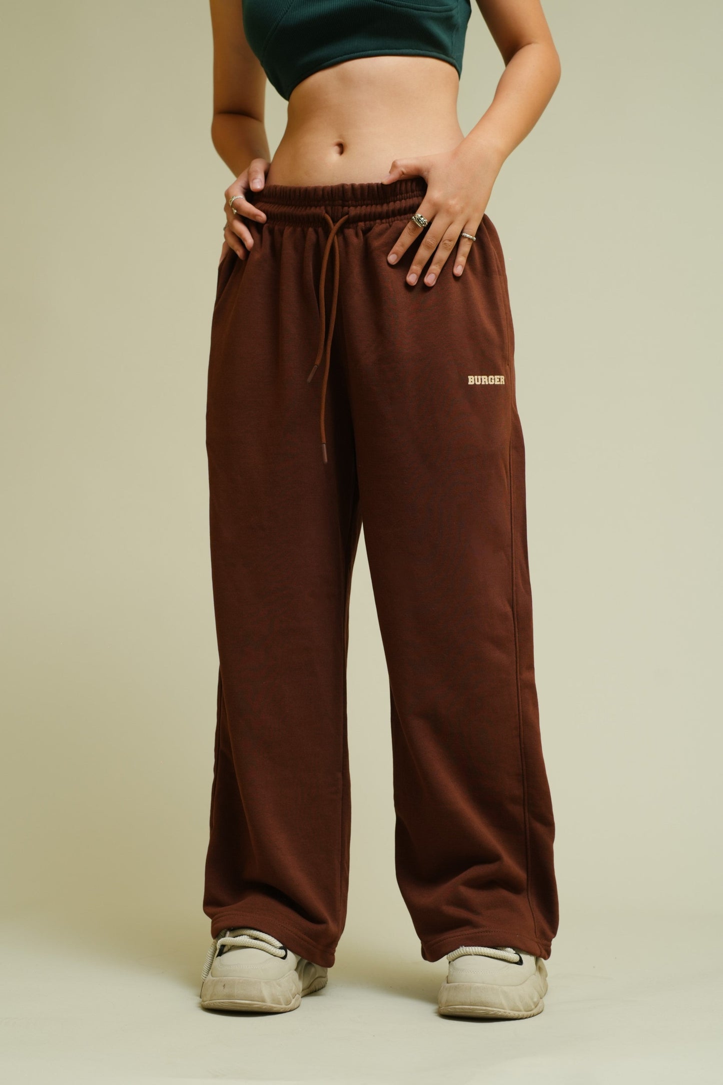 Irish Track Pants - Brown
