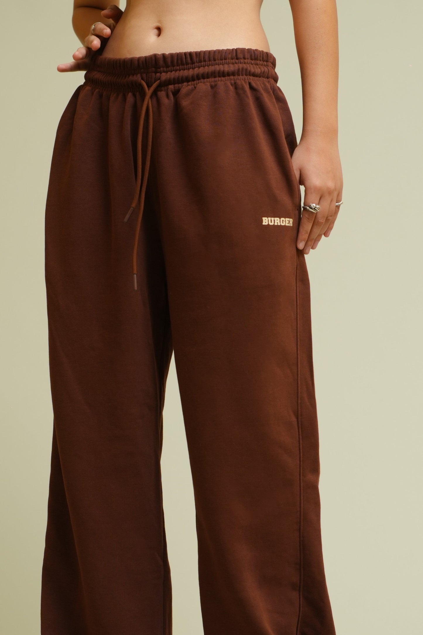 Irish Track Pants - Brown