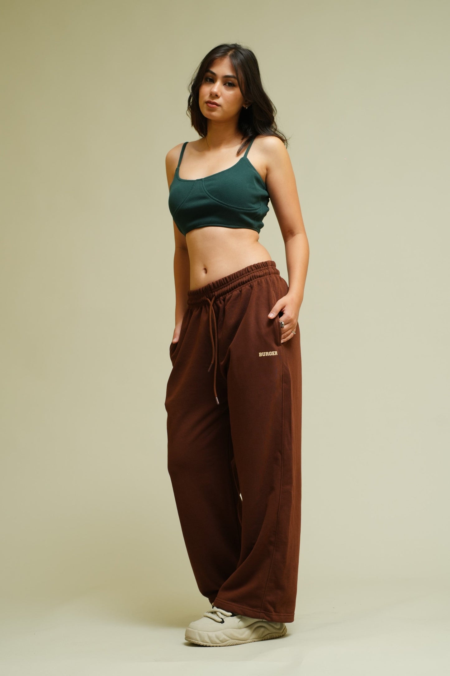 Irish Track Pants - Brown