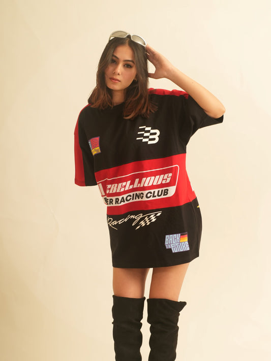 Too fast Too furious oversized tee (Unisex)