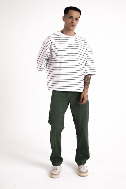 Y - Axis Chinos Pants: Dark Green