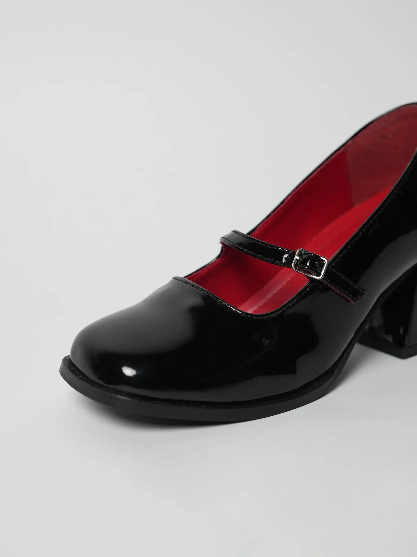 Theater Women Black Shrimpton Manhattan Mary Jane Block Heels