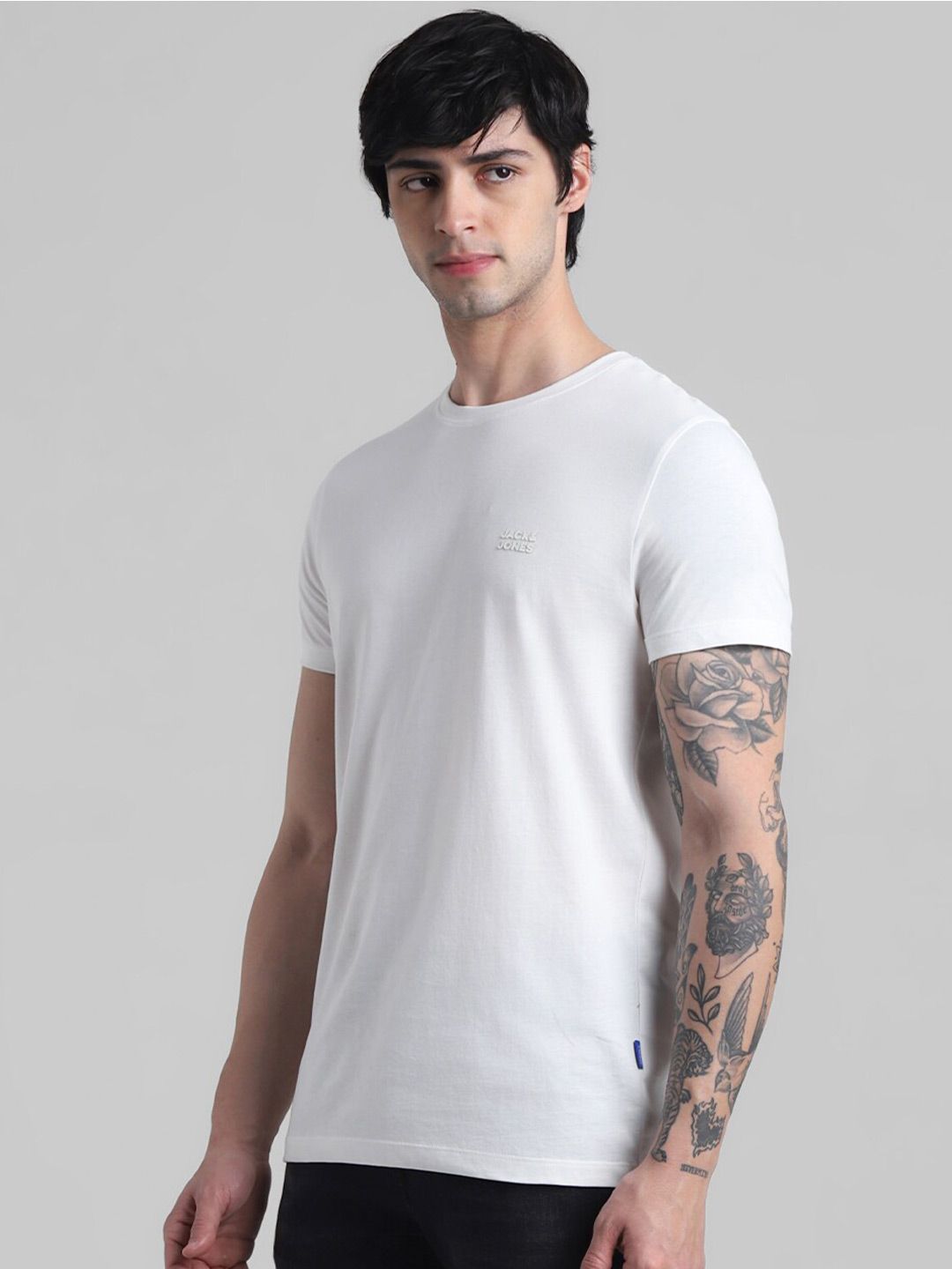 Slim Fit Pure Cotton Casual T-shirt