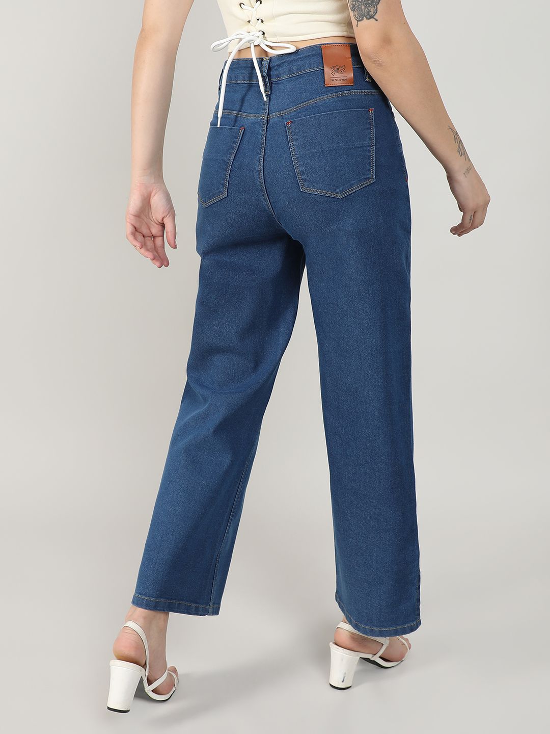 Women Comfort Stretchable Flared Jeans