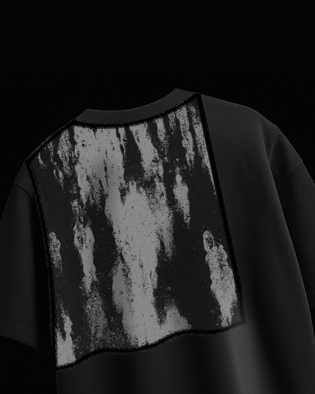 ANGEL GREY PATCH TEE