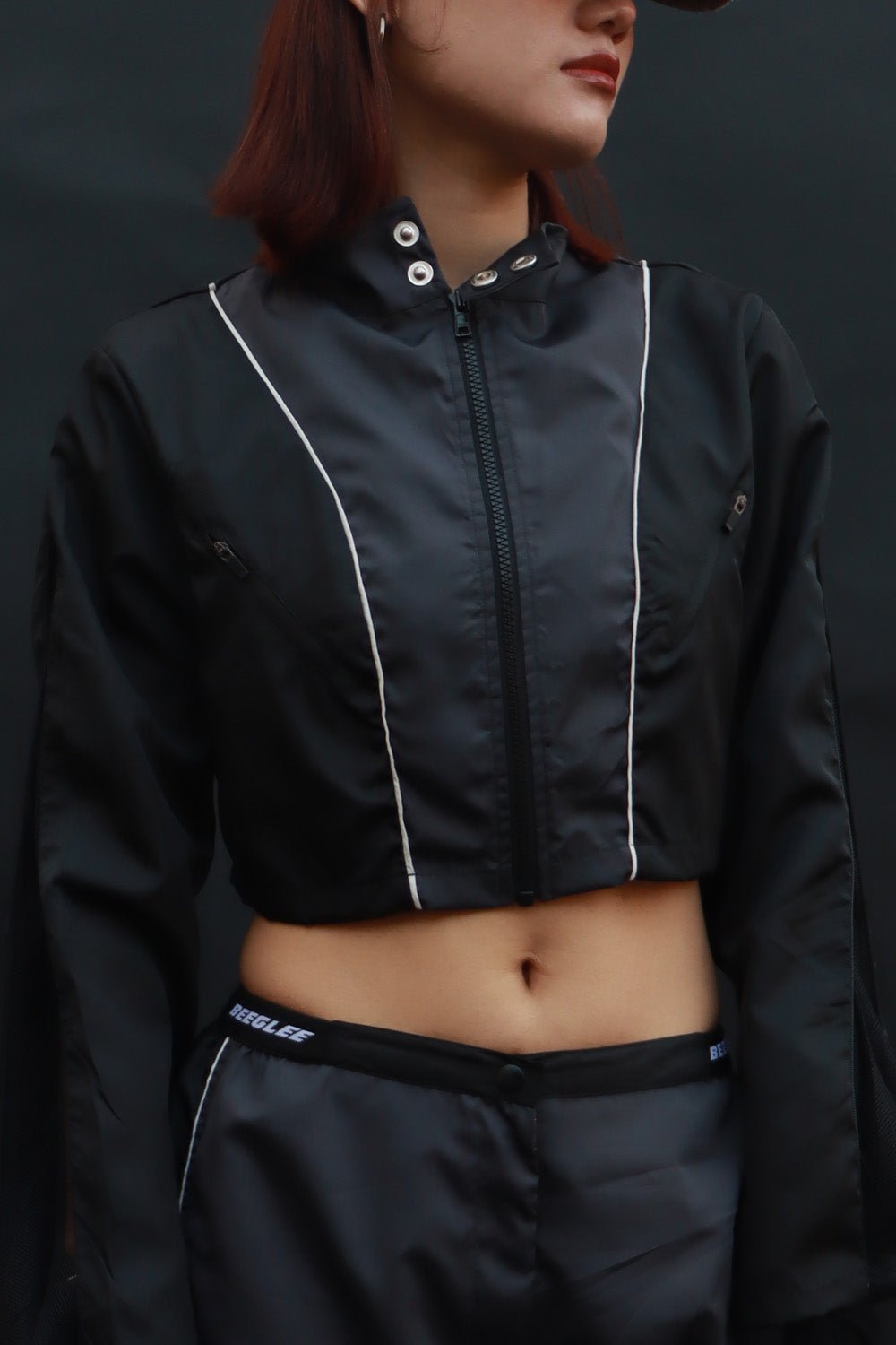 Ashen Grey Rogue Zip-Up Jacket