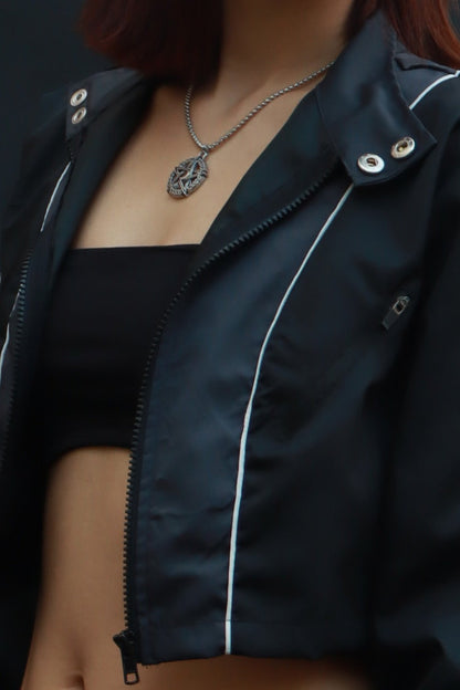 Ashen Grey Rogue Zip-Up Jacket