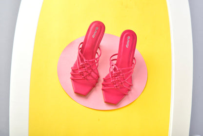 Sangria Heels - Pink