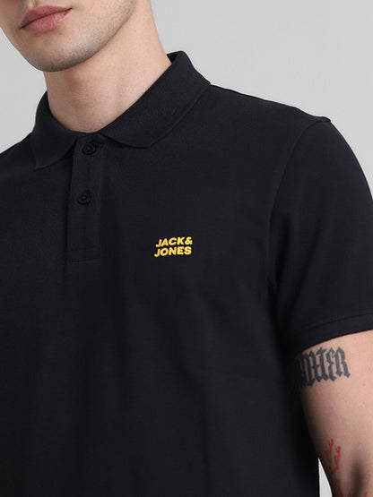 Polo Collar Slim Fit Pure Cotton T-shirt