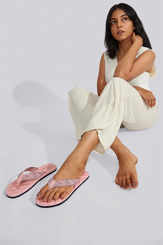 Neeman's All-Vibes Flip Flops for Women | Cushioned & Comfortable Slippers for Women | Everyday Comfort | Stylish, Lightweight, Flexible & Durable Flip Flops|Soft Daily Use Chappal