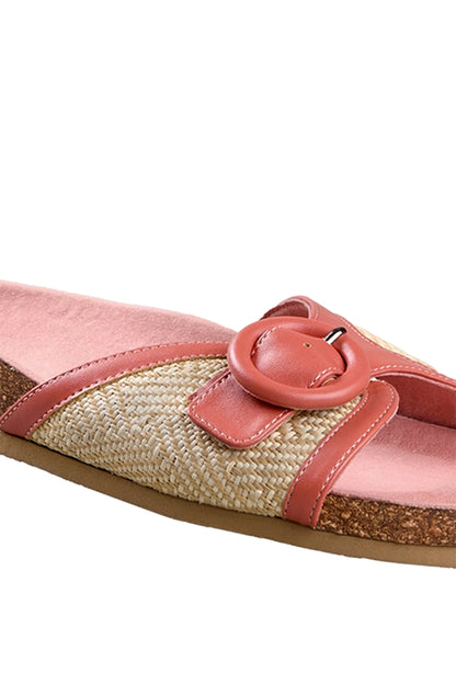 Neeman's Boheme Chic Slides for Women | Sliders for Girls | Adjustable Strap Open Toe Chappal | Lightweight Comfortable Flexible Soft Cushioned Slides | Stylish & Fashionable