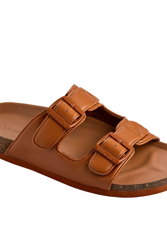 Neeman's Cork Sandals for Women | Stylish and Fashionable Slippers for Girls | Ankle Strap Open Toe Indoor Outdoor Sandals | Lightweight Comfortable Soft Flat Chappal | Everyday Comfort