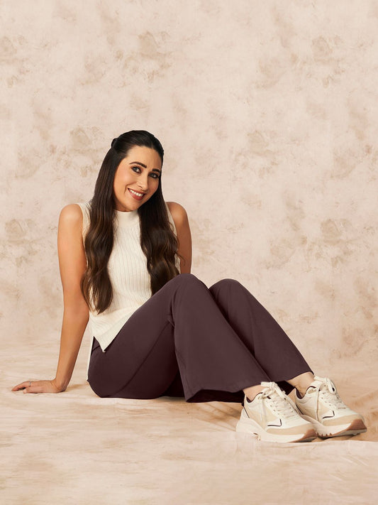 Women High Waist The Ultimate Flare Track Pants - Regular