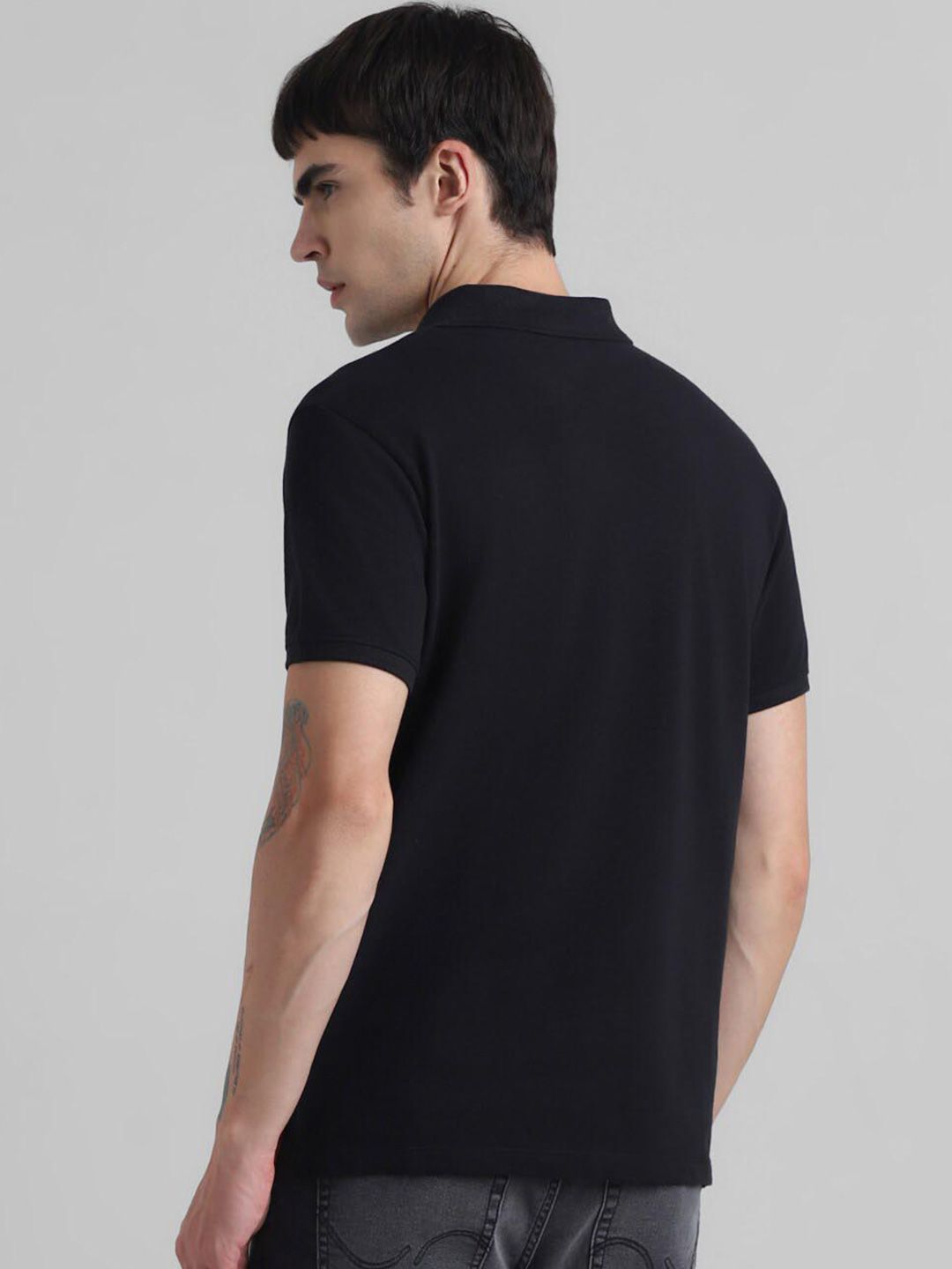 Polo Collar Slim Fit Pure Cotton T-shirt