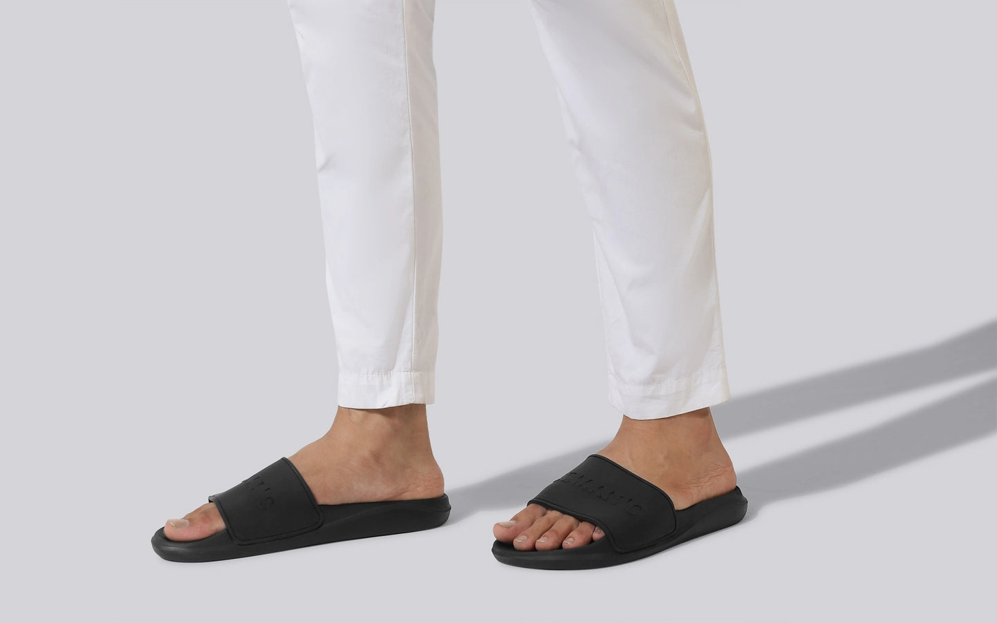 Neeman's De-stress Slides for Men | Cushioned & Comfortable Flip Flops for Men | Everyday Comfort, Lightweight and Flexible