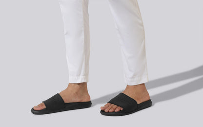 Neeman's De-stress Slides for Men | Cushioned & Comfortable Flip Flops for Men | Everyday Comfort, Lightweight and Flexible