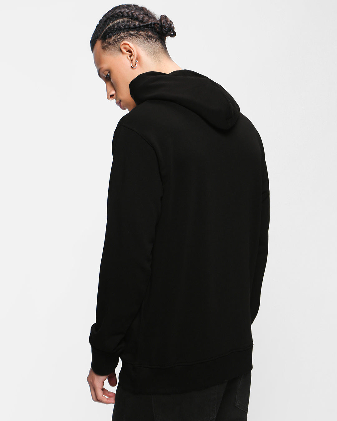 Men's Black Hoodies