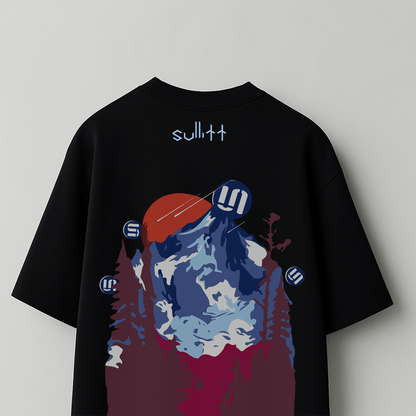 Black Mountain Oversized T-Shirt