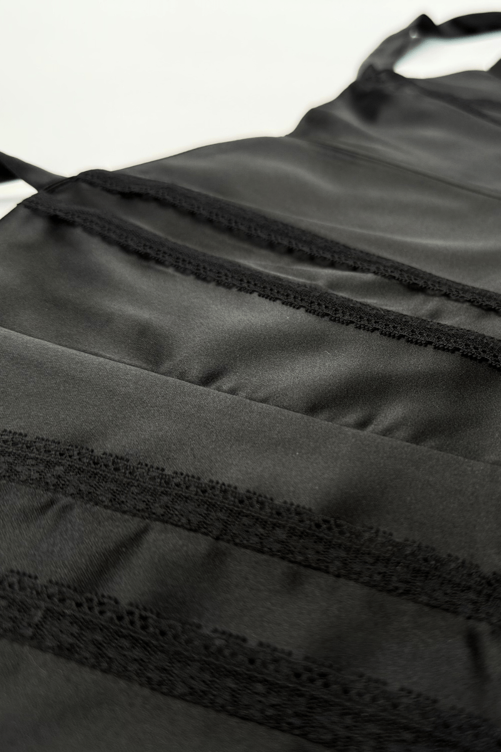 Black Pearl Tie up corset