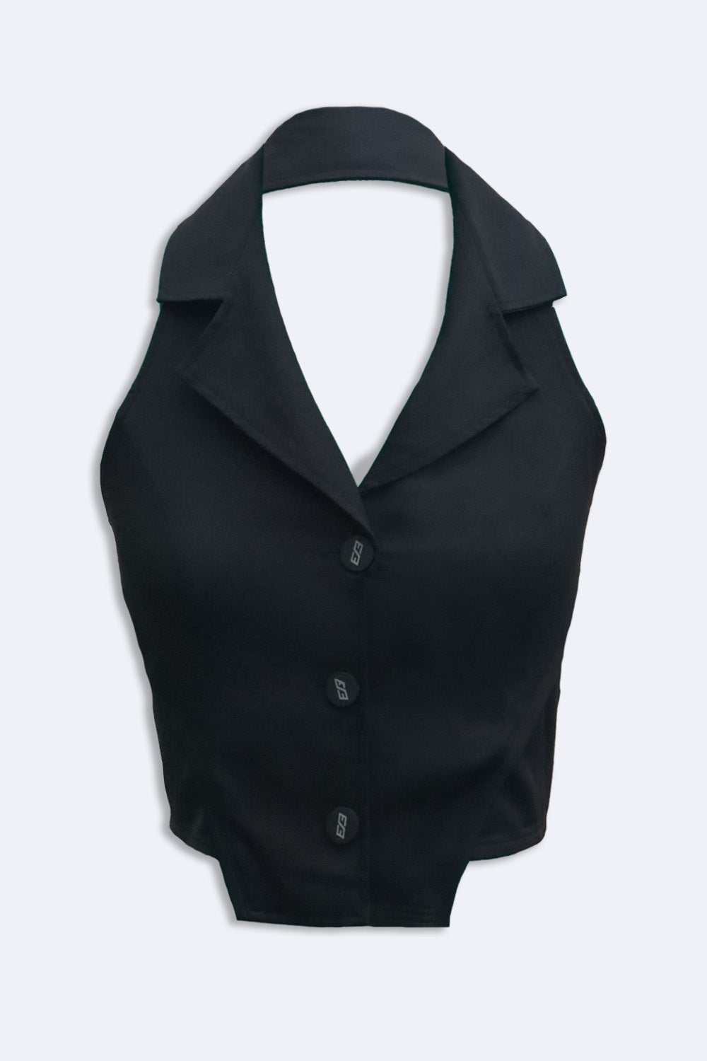 Black Smoking Vest