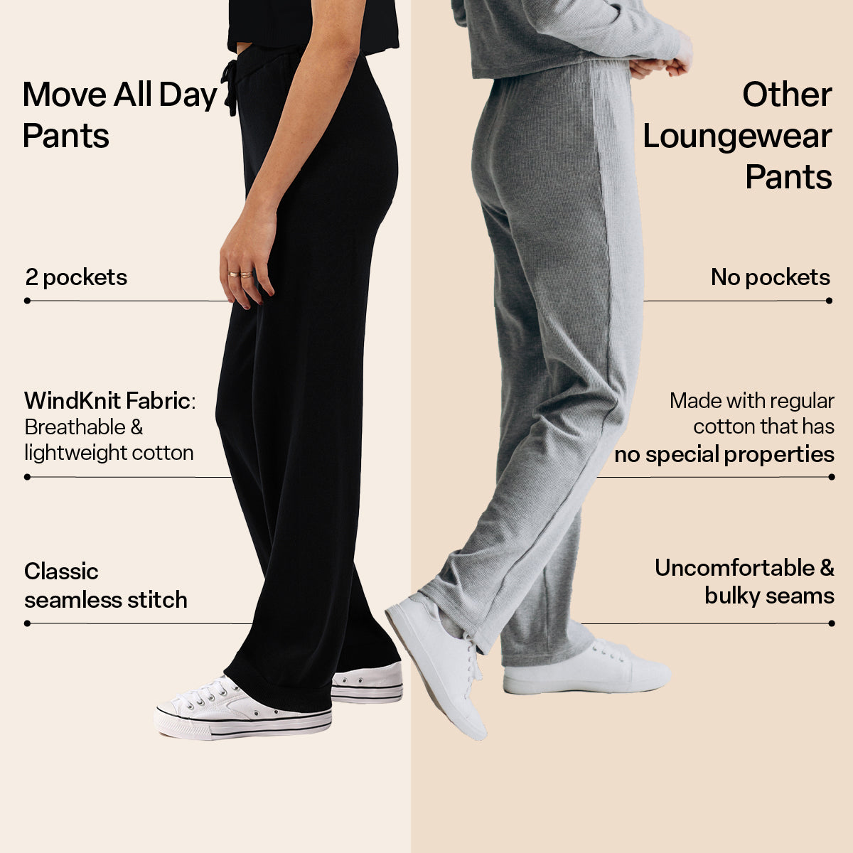 The Move All Day Cotton Wide Pants