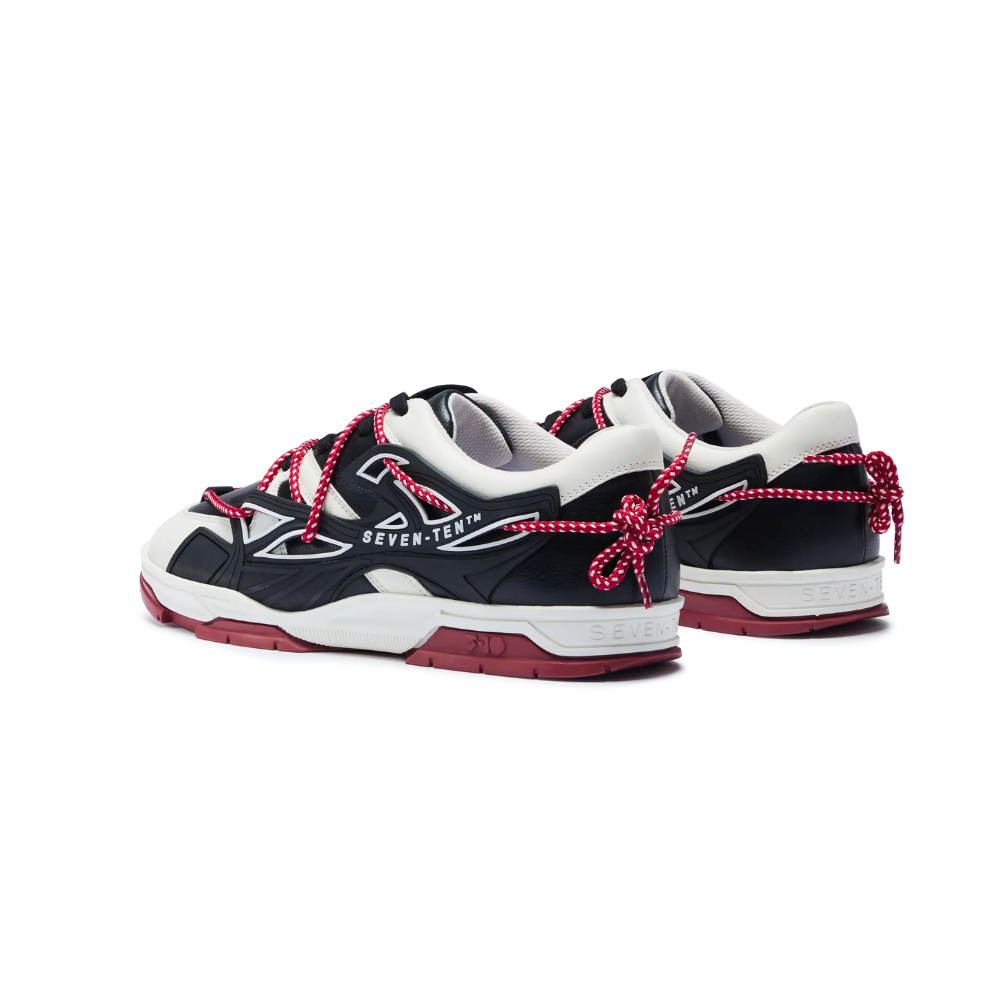 738 Deep Red Magma Low-Top Sneakers