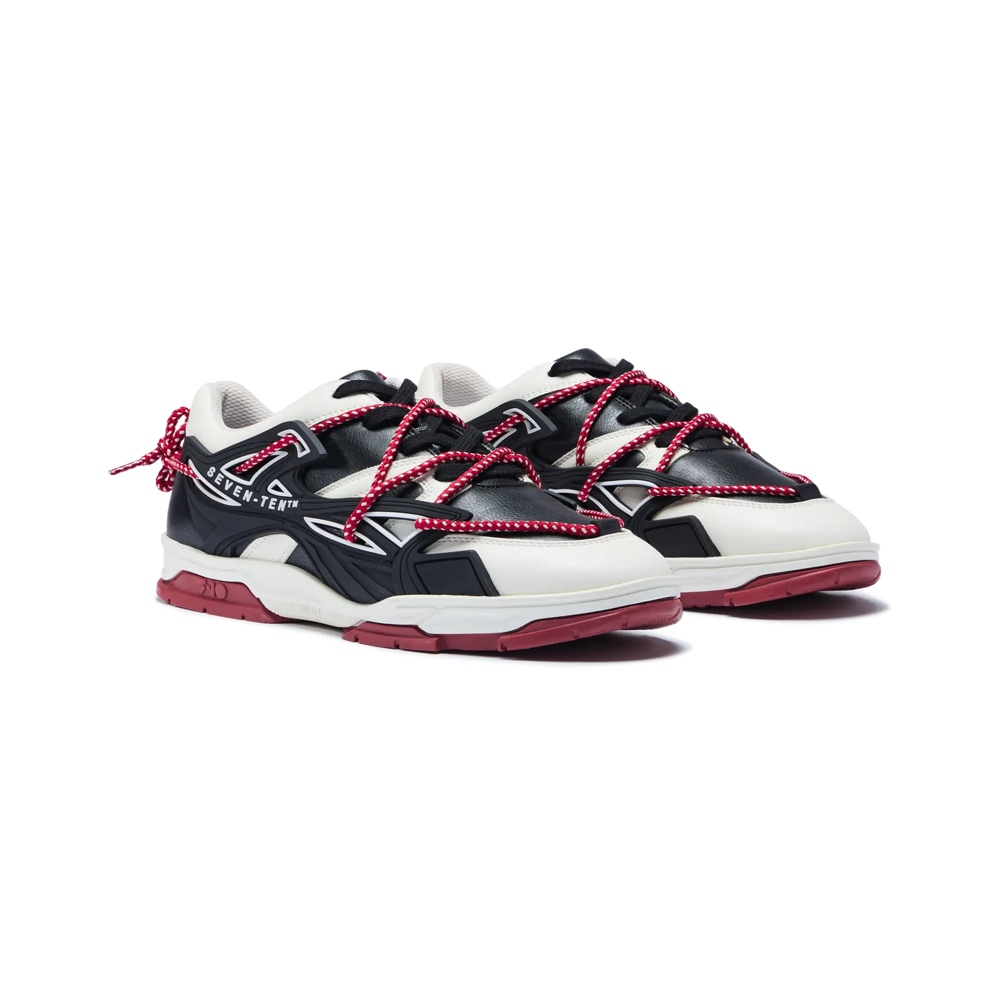738 Deep Red Magma Low-Top Sneakers