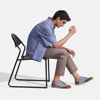 Neeman's The Urban Ease Sneakers for Men | Lightweight Canvas with Vegan Suede & Nylon Upper | Breathable, Flexible & Cushioned Everyday Footwear