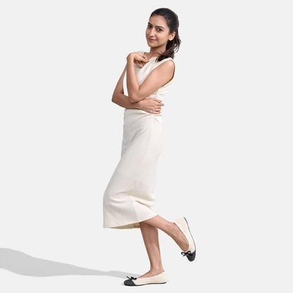 Neeman's Everyday Ballet Flats for Women | Soft Knit Upper, Cushioned Insole & Textured Toe | Stylish, Comfortable & Versatile for Work or Casual Wear