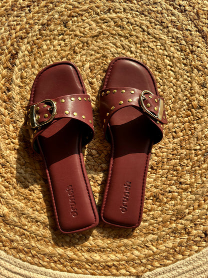 Dune Flats - Burgundy