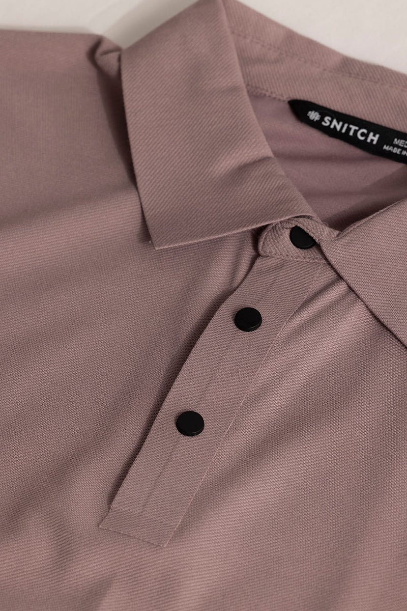 Edward Mauve Polo T-Shirt