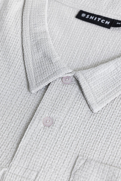 Roller Grey Polo T-Shirt