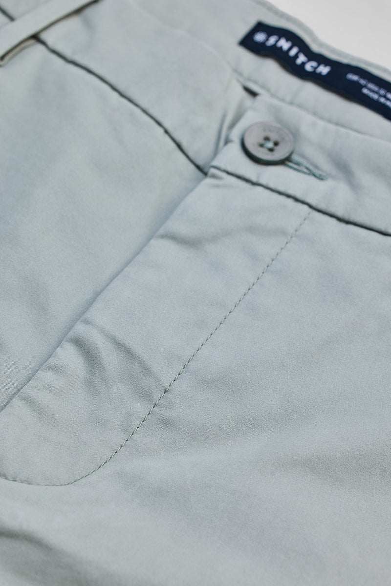 Grey Slim Fit Trousers