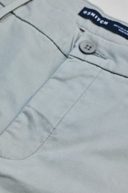 Grey Slim Fit Trousers