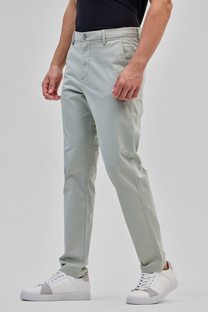 Grey Slim Fit Trousers