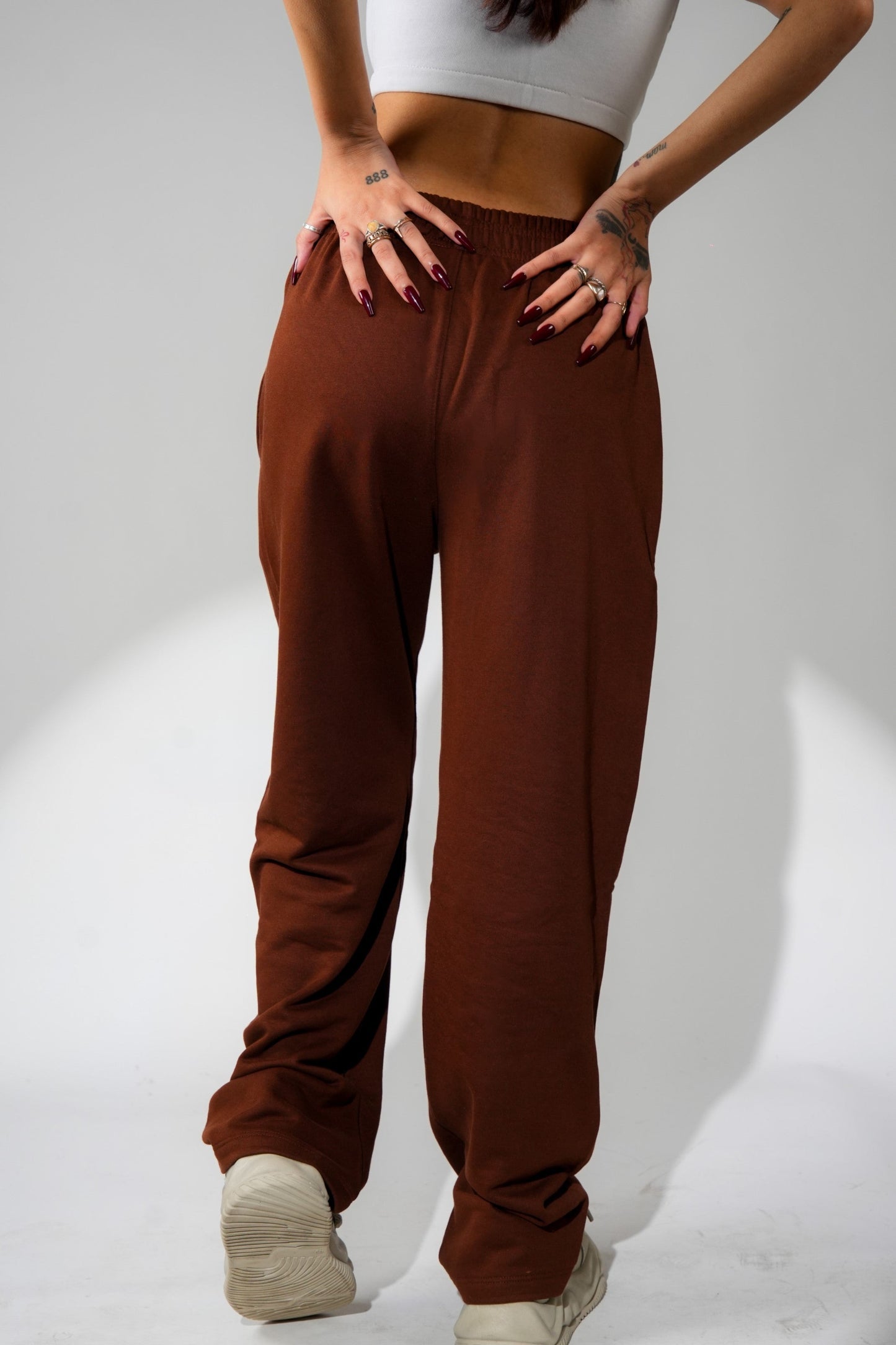 Irish Track Pants - Brown