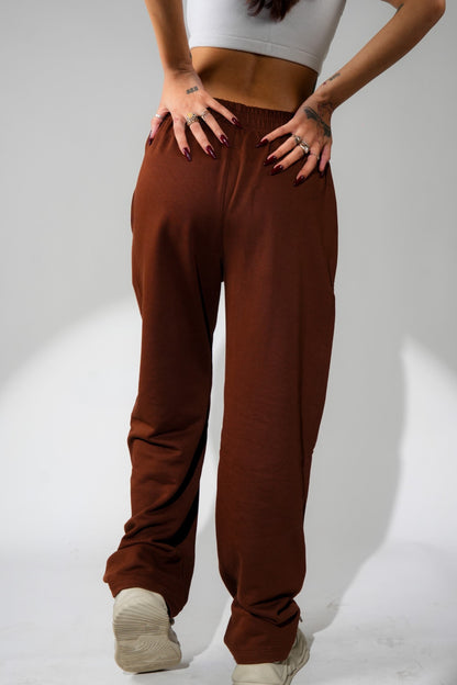Irish Track Pants - Brown