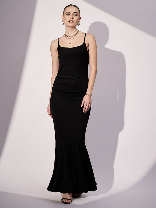 Fishtail Maxi Bodycon Dress