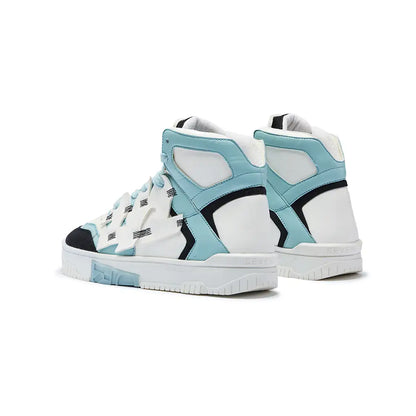 736 Cloud White High-Top Sneakers