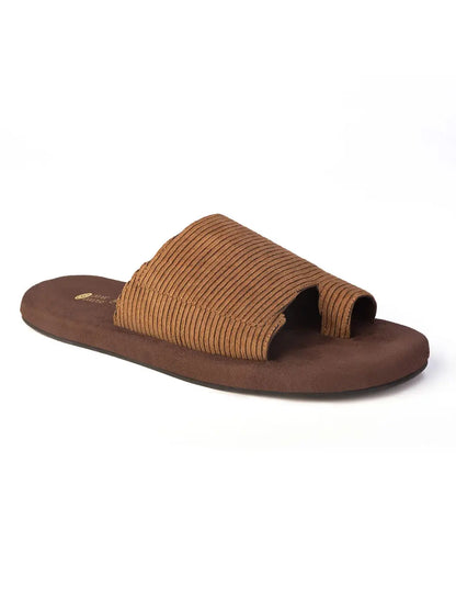 Paaduks Iru Cloak Corduroy Brown Slides