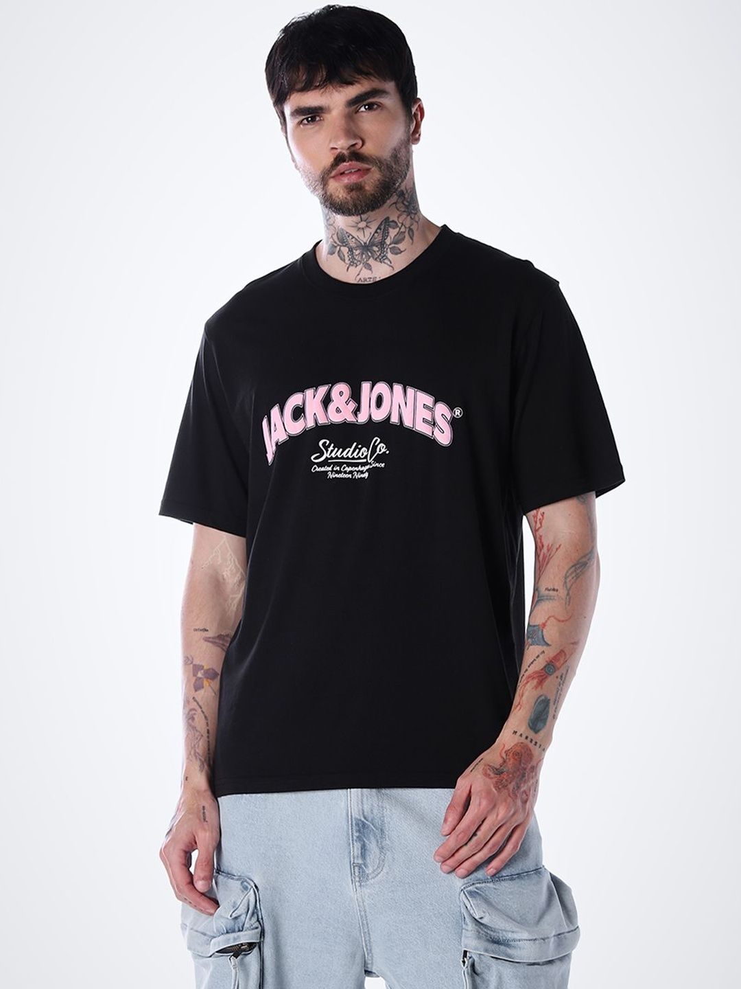 Brand Logo Printed T-shirt