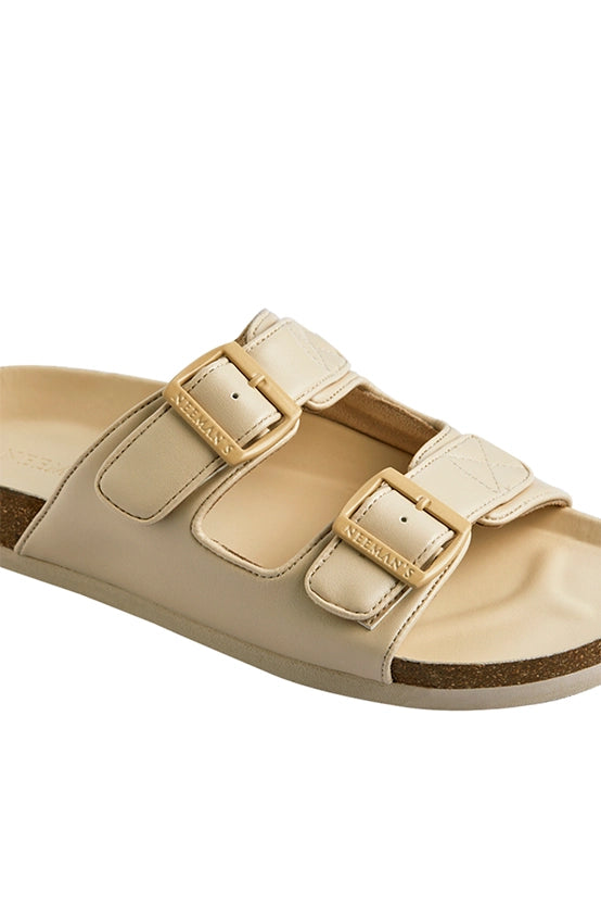 Neeman's Cork Sandals for Women | Stylish and Fashionable Slippers for Girls | Ankle Strap Open Toe Indoor Outdoor Sandals | Lightweight Comfortable Soft Flat Chappal | Everyday Comfort