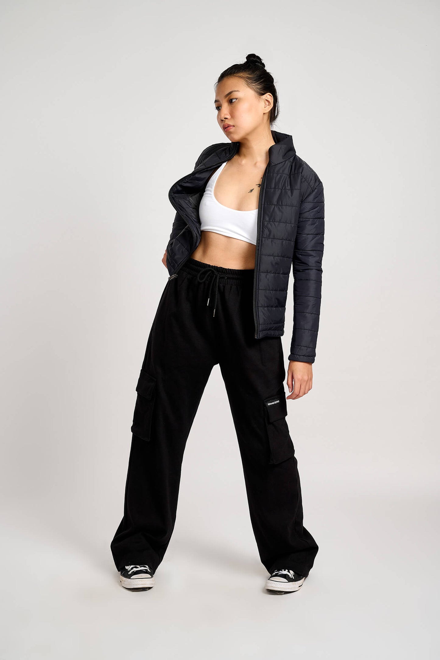 Ebony Utility Straight Fit Pants