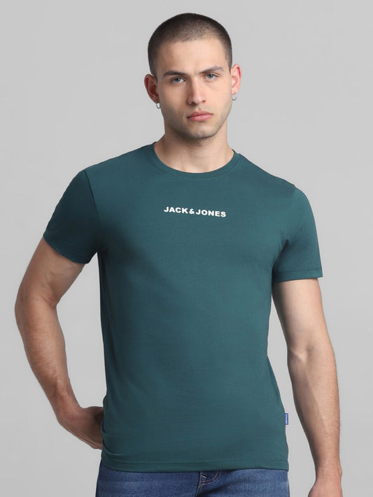 Men Printed Slim Fit T-shirt