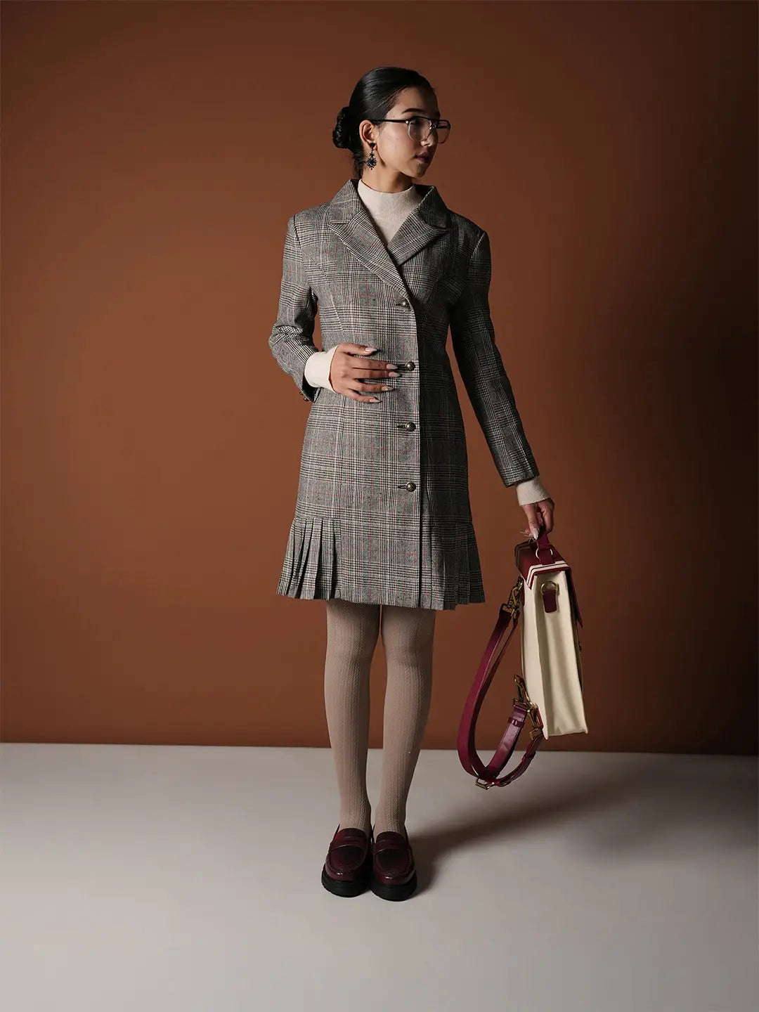 Theater Women Dr. Storm Cherry Chunky Penny Loafers