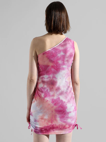 Tie and Dye Sheath Dress