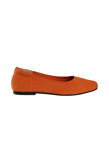 Neeman's Plush Square Ballerinas for Women | Flats & Slip On Casual Shoes | Comfortable & Flexible