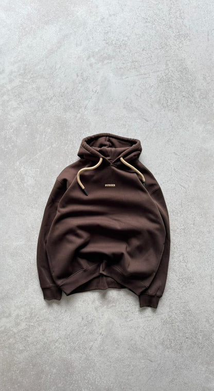 Brown Heavyweight Baggy Hoodie
