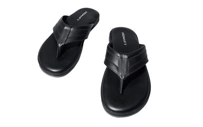 Neeman's Indo-Western Casual Flip Flops for Men | Lightweight, Durable and Flexible Sandals | PU Thong Strap & TPR Out sole